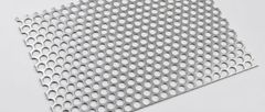 Round-hole aluminium perforated sheet