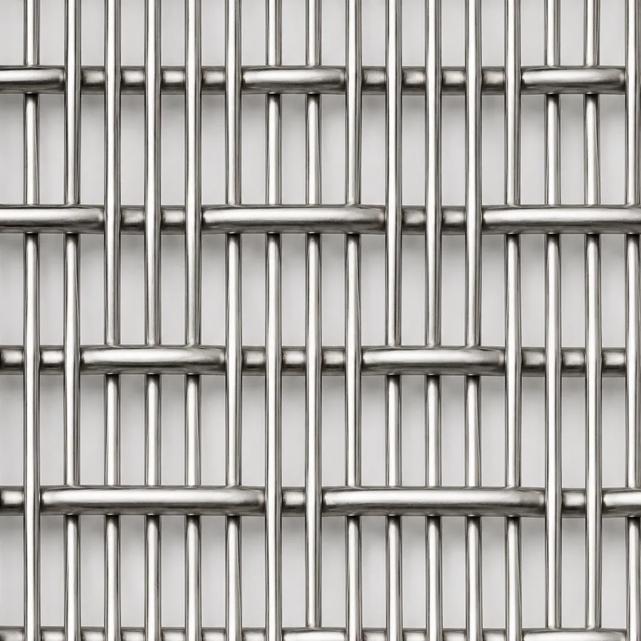 Stainless steel reverse Dutch weave mesh with grouped warp wires